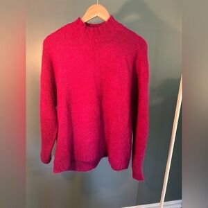 Pistola Fuchsia Turtleneck Sweater